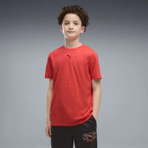 Foto del prodotto PUMA T-shirt Essentials Training Heather per ragazzi, Accessori, Rosso czerwony
