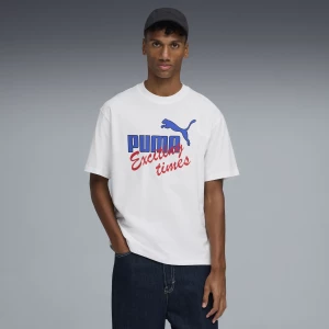Foto del prodotto PUMA T-shirt House of Graphics Casual da uomo, Abbigliamento, Bianco biały