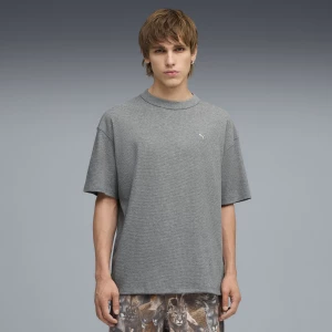Foto del prodotto PUMA T-shirt MMQ Waffle da uomo, Abbigliamento, Grigio Gray