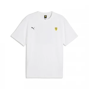 Foto del prodotto PUMA T-shirt oversize Scuderia Ferrari Miami da uomo, Accessori, Bianco biały