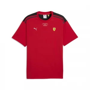 Foto del prodotto PUMA T-shirt Scuderia Ferrari CLOUDSPUN da uomo, Accessori, Rosso czerwony