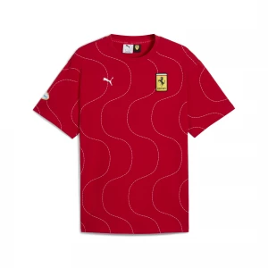 Foto del prodotto PUMA T-shirt Scuderia Ferrari HP Monza da uomo, Accessori, Rosso czerwony