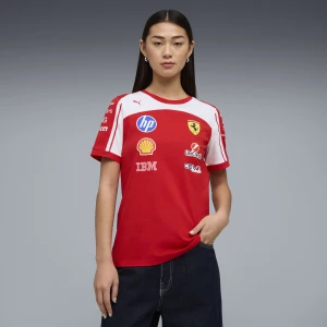 Foto del prodotto PUMA T-shirt Scuderia Ferrari HP Replica da donna, Abbigliamento, Rosso czerwony