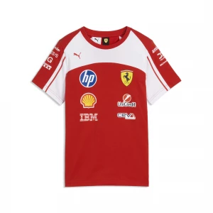 Foto del prodotto PUMA T-shirt Scuderia Ferrari HP Replica per ragazzi, Accessori, Rosso czerwony