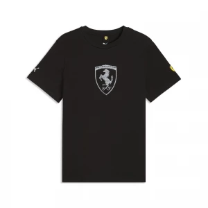 Foto del prodotto PUMA T-shirt Scuderia Ferrari Tonal Shield da uomo, Accessori, Nero czarny
