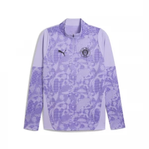 Foto del prodotto PUMA Top da training con zip corta FC St. Pauli da uomo, Accessori, Viola purpurowy