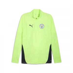 Foto del prodotto PUMA Top da training con zip corta Manchester City da uomo, Accessori, Giallo żółty