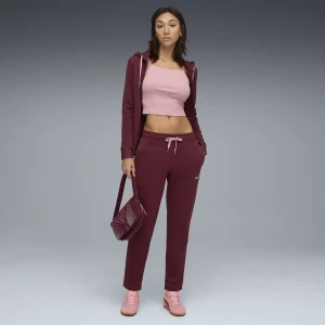 Foto del prodotto PUMA Tuta con cappuccio metallizzata da donna, Abbigliamento, Rosso czerwony