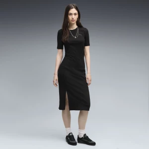 Foto del prodotto PUMA Vestito slim a coste HER da donna, Abbigliamento, Nero czarny