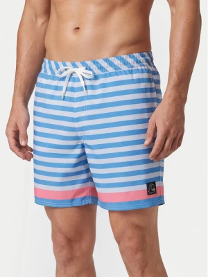 Foto del prodotto Quiksilver Pantaloncini da bagno Original Btz Stripe Volley 17 EQYJV04209 Blu Straight Leg