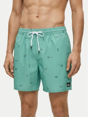 Foto del prodotto Quiksilver Pantaloncini da bagno Stretch Printed Volley 16 EQYJV04217 Celeste Regular Fit