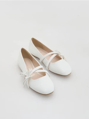 Foto del prodotto Reserved - Ballerina in finta pelle - bianco