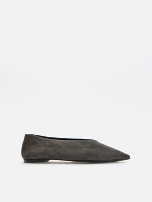Foto del prodotto Reserved - Ballerine in pelle scamosciata - grigio medio