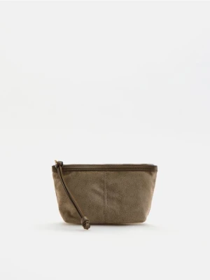Foto del prodotto Reserved - Beauty case in simil camoscio - beige