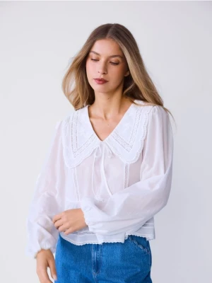 Foto del prodotto Reserved - Blusa con colletto - bianco