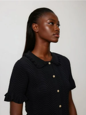 Foto del prodotto Reserved - Blusa con colletto - nero