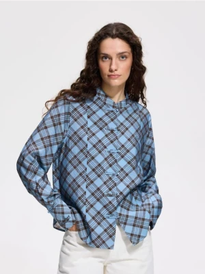 Foto del prodotto Reserved - Blusa con collo alla coreana - multicolore