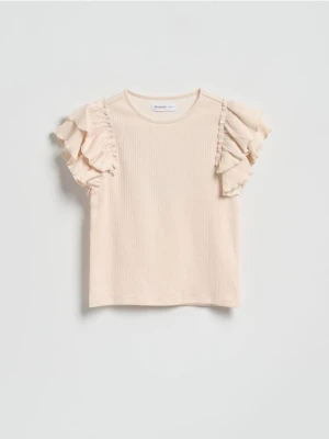 Foto del prodotto Reserved - Blusa con jabot - rosa pastello