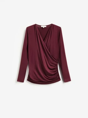 Foto del prodotto Reserved - Blusa con modal - mogano