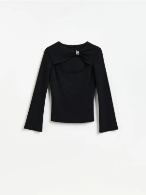 Foto del prodotto Reserved - Blusa con modal - nero