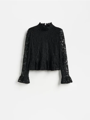 Foto del prodotto Reserved - Blusa in misto cotone - nero