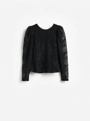 Foto del prodotto Reserved - Blusa in pizzo - nero