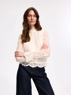 Foto del prodotto Reserved - Blusa in pizzo - nude