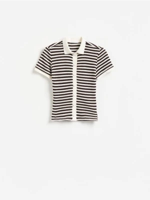 Foto del prodotto Reserved - Blusa in stile polo - multicolore
