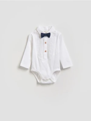 Foto del prodotto Reserved - Body elegante con papillon - bianco