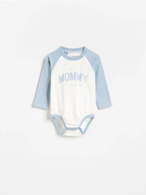 Foto del prodotto Reserved - Body in cotone stampato - azzurro