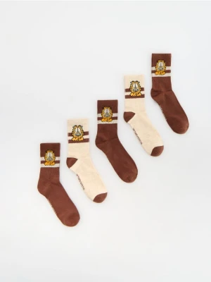 Foto del prodotto Reserved - Calzini Garfield 5 pack - marrone