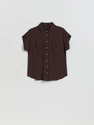 Foto del prodotto Reserved - Camicia a maniche corte - marrone scuro