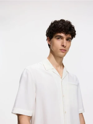 Foto del prodotto Reserved - Camicia comfort fit in lyocell - bianco