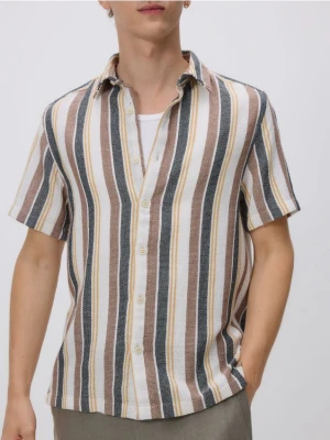 Foto del prodotto Reserved - Camicia comfort strutturata - multicolore