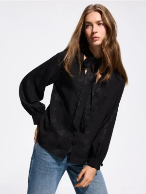 Foto del prodotto Reserved - Camicia con allacciatura decorativa - nero