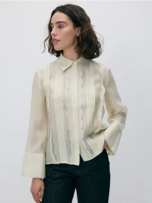 Foto del prodotto Reserved - Camicia con dettagli decorativi - panna