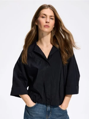 Foto del prodotto Reserved - Camicia con fascia su vita e polsini - nero