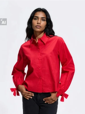 Foto del prodotto Reserved - Camicia con lacci - rosso