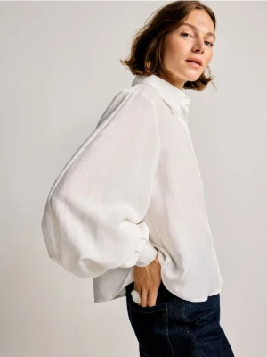 Foto del prodotto Reserved - Camicia con lyocell - bianco
