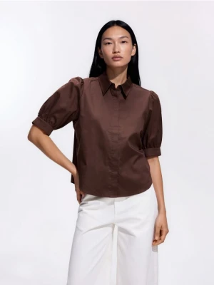 Foto del prodotto Reserved - Camicia con maniche a palloncino - marrone