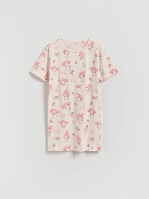 Foto del prodotto Reserved - Camicia da notte in cotone My Melody - rosa cipria