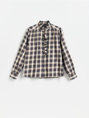 Foto del prodotto Reserved - Camicia di cotone a quadri - multicolore