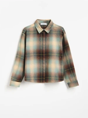 Foto del prodotto Reserved - Camicia di cotone a quadri - multicolore