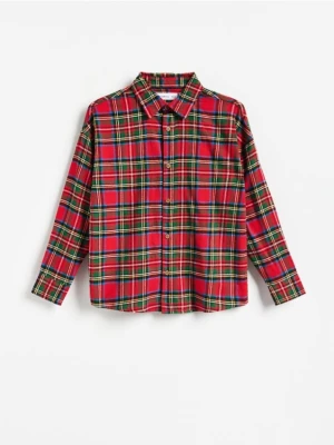 Foto del prodotto Reserved - Camicia di cotone a quadri - rosso