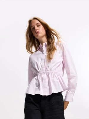 Foto del prodotto Reserved - Camicia di cotone con drappeggio - rosa