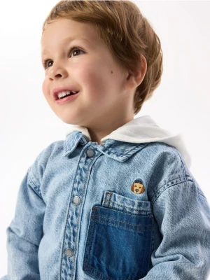 Foto del prodotto Reserved - Camicia di jeans con cappuccio - blu
