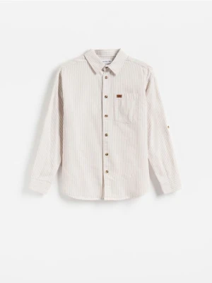 Foto del prodotto Reserved - Camicia in cotone a righe - beige