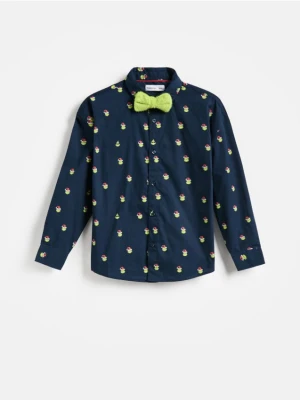 Foto del prodotto Reserved - Camicia in cotone Grinch - blu scuro