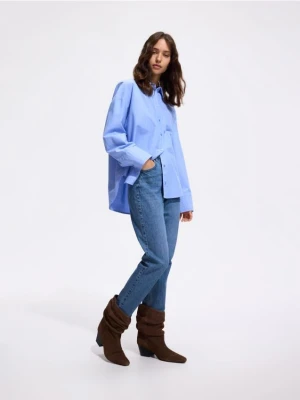 Foto del prodotto Reserved - Camicia in cotone oxford - blu pallido