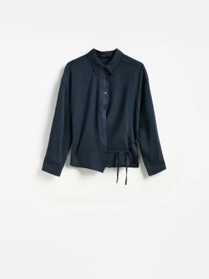 Foto del prodotto Reserved - Camicia in lyocell - blu scuro